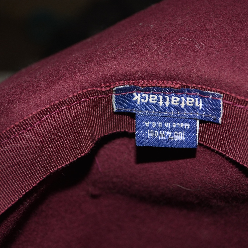 Maroon Hat - Picture 4 of 4